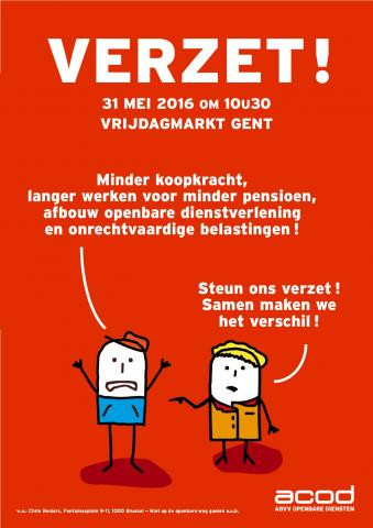affiche actie 31 mei 2016